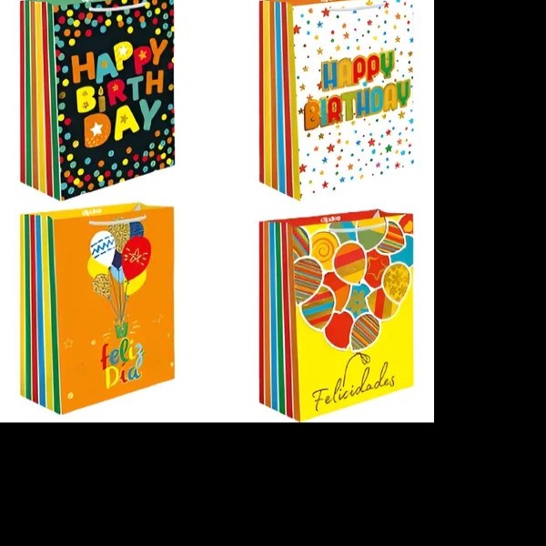 BOLSA GIGANTE FELICIDADES DIPAK PZA